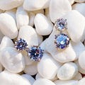 Double Diamond Dangle Earrings — Elegant Sparkle for Every Occasion