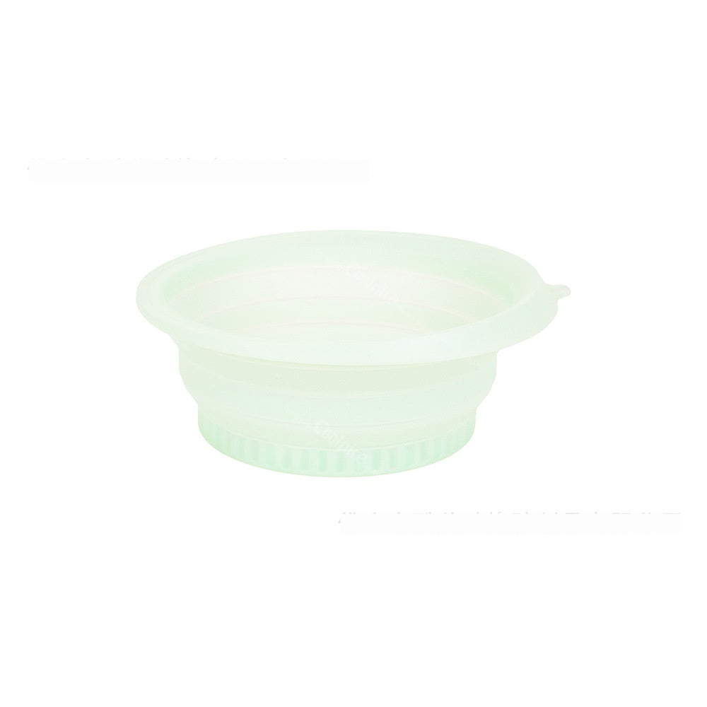 Collapsible Silicone Ice Basin — Space-Saving Ice Bath & Cooling Bowl