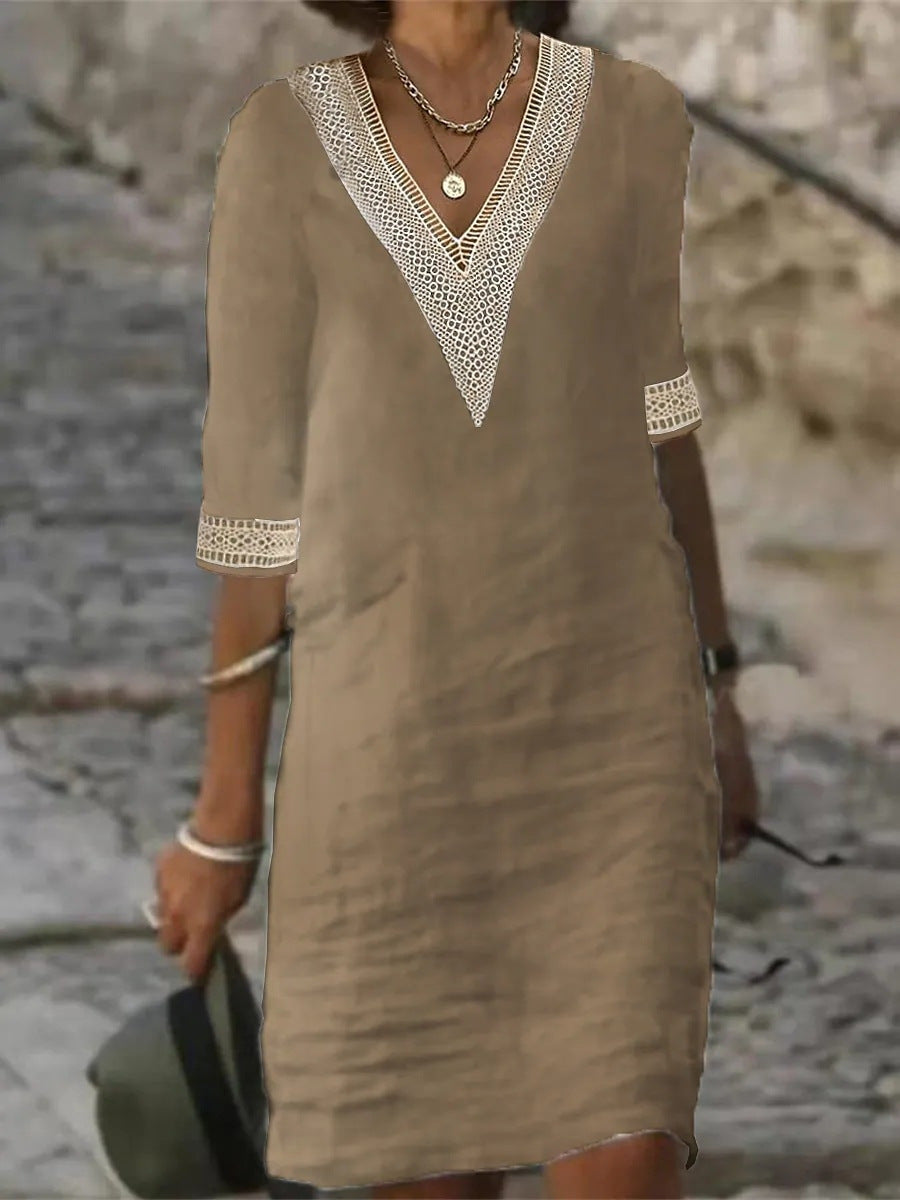 Women's Casual Loose Dress — Effortless Style for Fall & Winter
