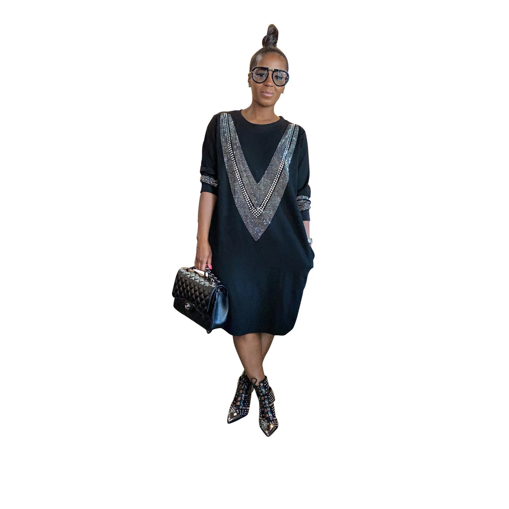 Women's Casual Loose Dress — Effortless Style for Fall & Winter