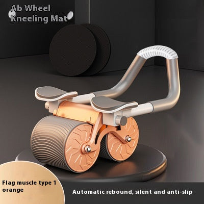 Automatic Rebound Ab Wheel — Core Strength Made Easier