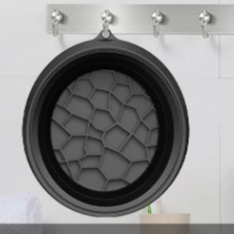 Collapsible Silicone Ice Basin — Space-Saving Ice Bath & Cooling Bowl