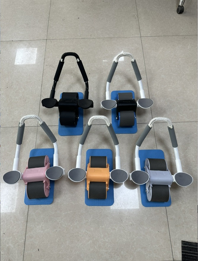 Automatic Rebound Ab Wheel — Core Strength Made Easier