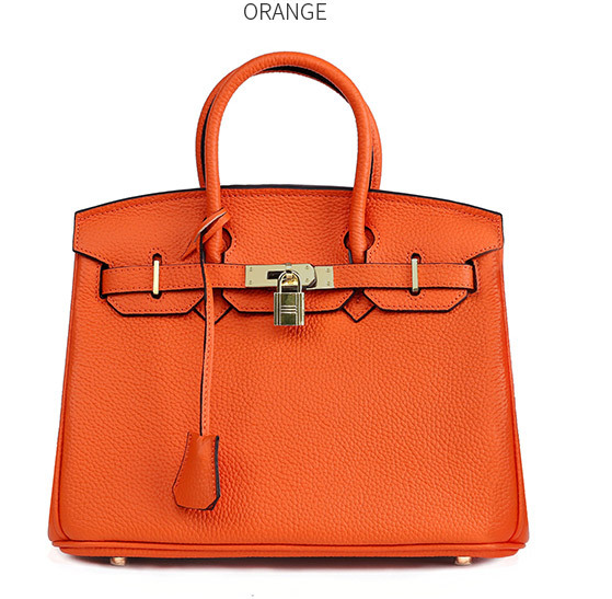 Women's Platinum Cowhide Leather Handbag — Luxury Everyday Bag