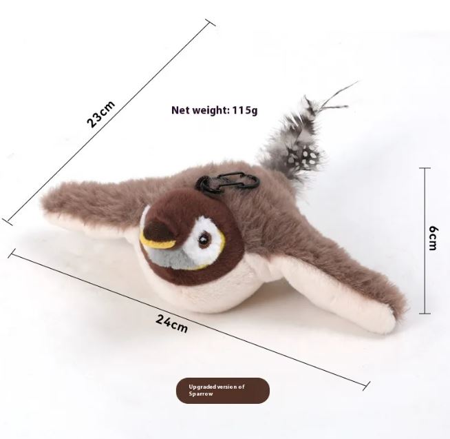 Flapping Bird Cat Toy — Interactive Motion Toy for Curious Cats
