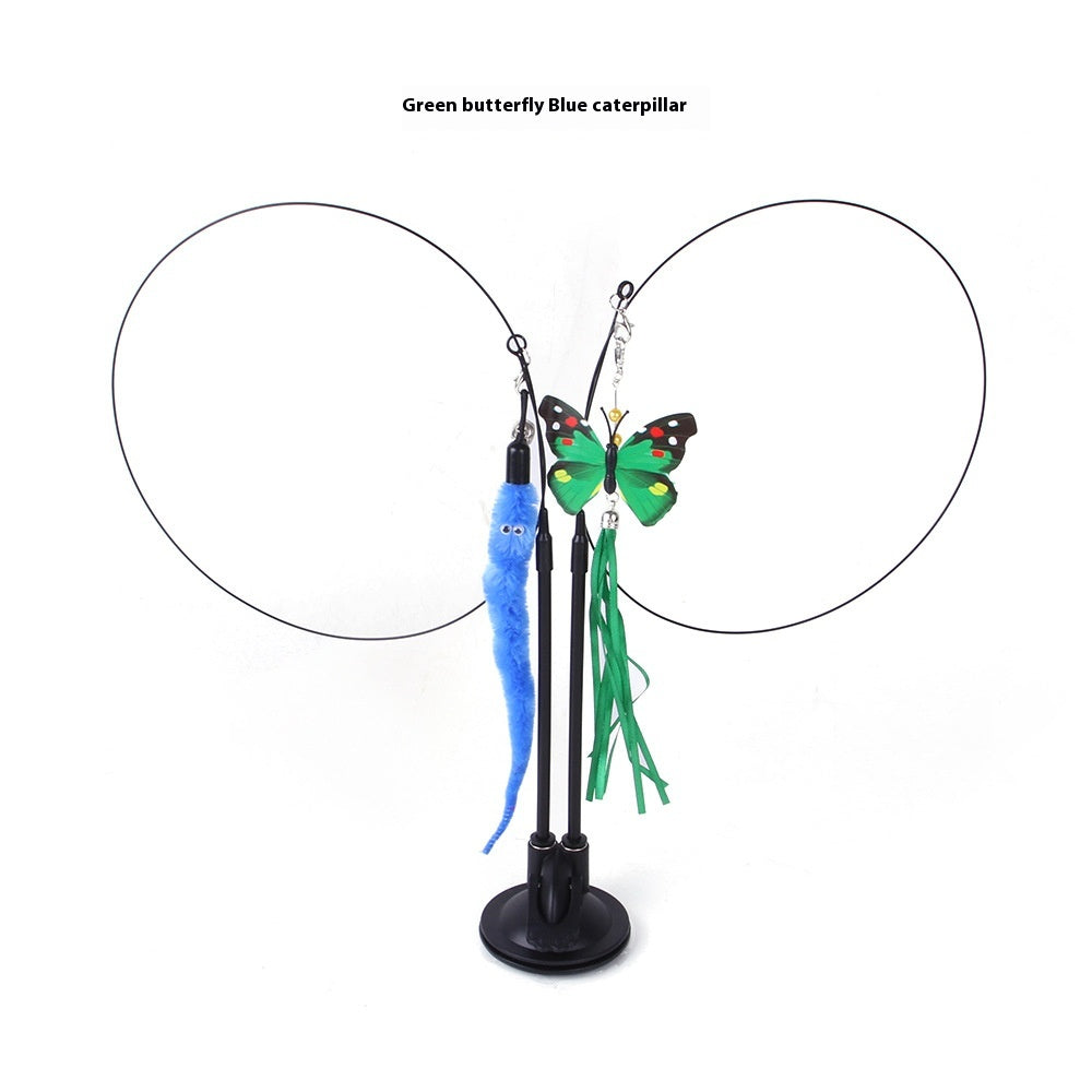 Cat Suction Cup Teaser Toy — Self-Play Fun for Indoor Cats