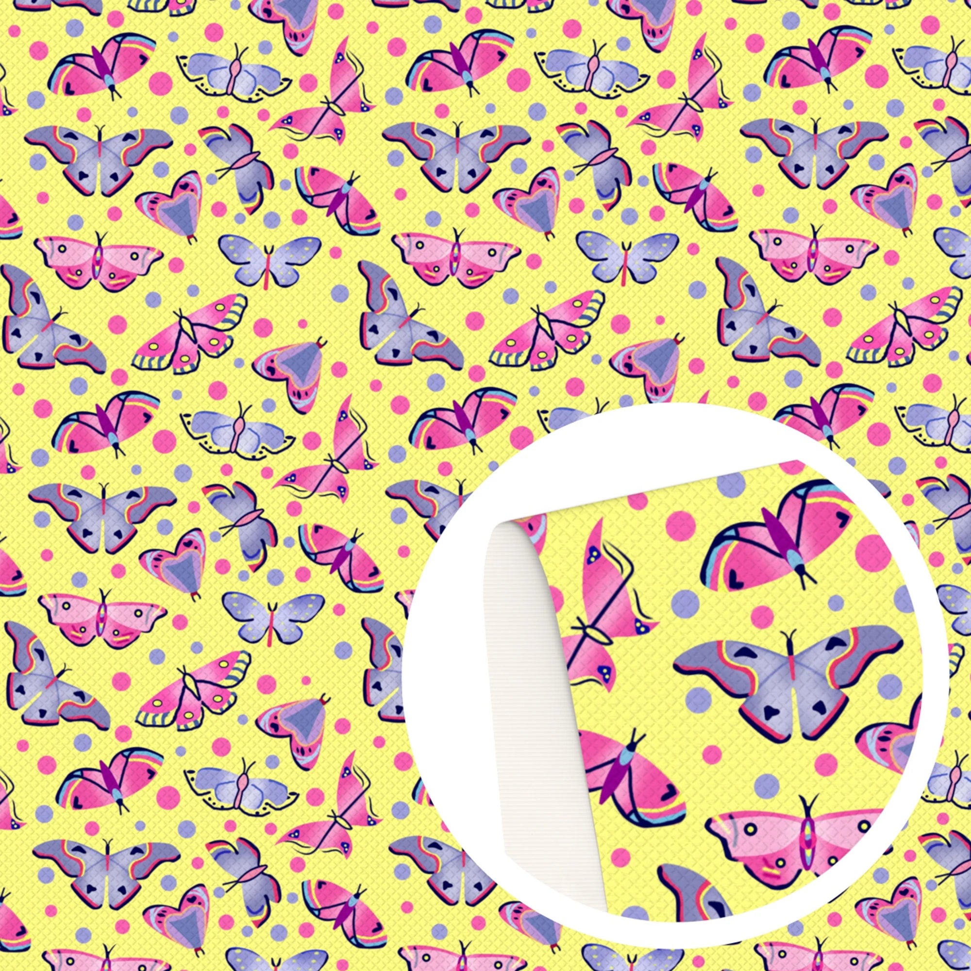 50*145cm Polyester Cotton Fabrics By The Meter Cartoon Dazzling Butterfly Fabrics For Sewing Cloth Dress DIY Crafts Home Textile