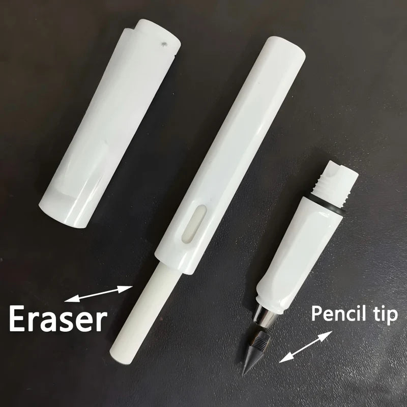 10 Pcs/Set Unlimited Eternal new Pencil No Ink Writing Magic Pencil for Writing Art Sketch Stationery kawaii pen school supplies