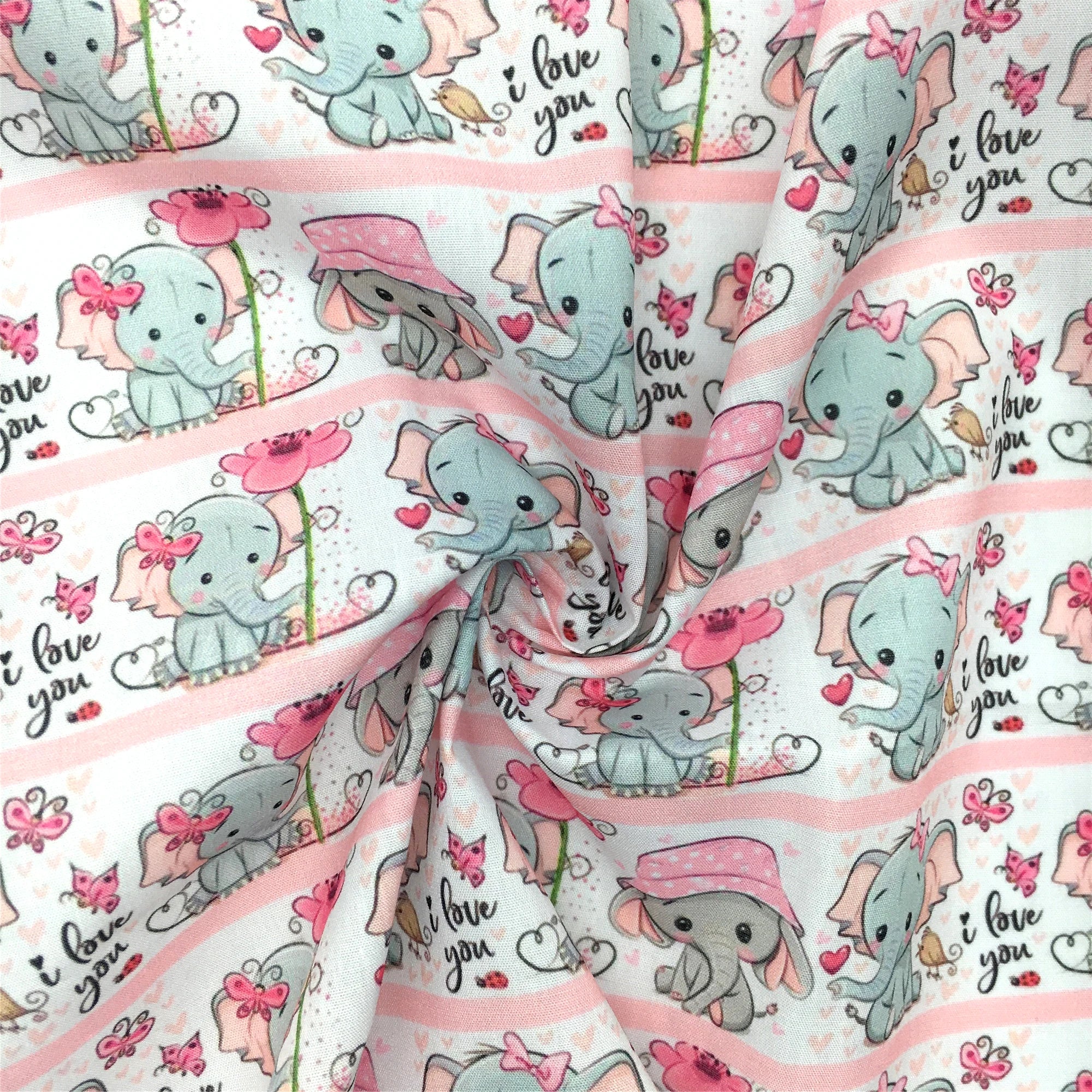 50*145cm Polyester Cotton Fabrics By The Meter Cartoon Dazzling Butterfly Fabrics For Sewing Cloth Dress DIY Crafts Home Textile