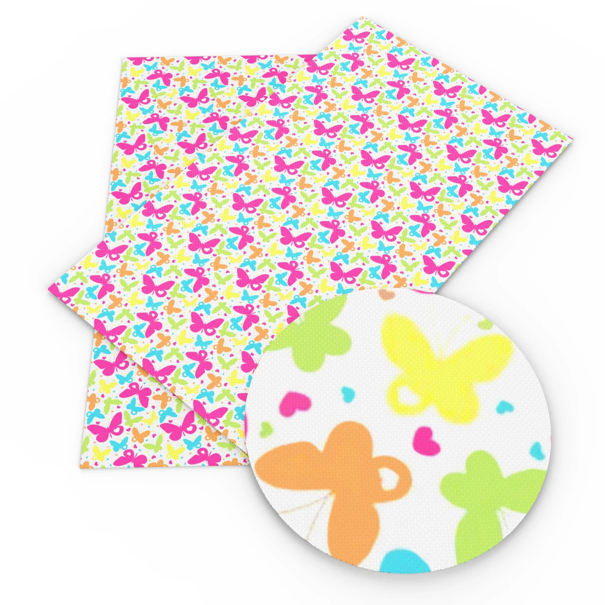 50*145cm Polyester Cotton Fabrics By The Meter Cartoon Dazzling Butterfly Fabrics For Sewing Cloth Dress DIY Crafts Home Textile