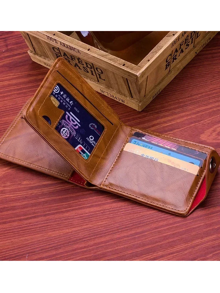 Men's Wallets with 100 US Dollar Pattern Hasp Male Leather Wallet with Zipper Card Holder Coin Pocket Purse cartera hombre