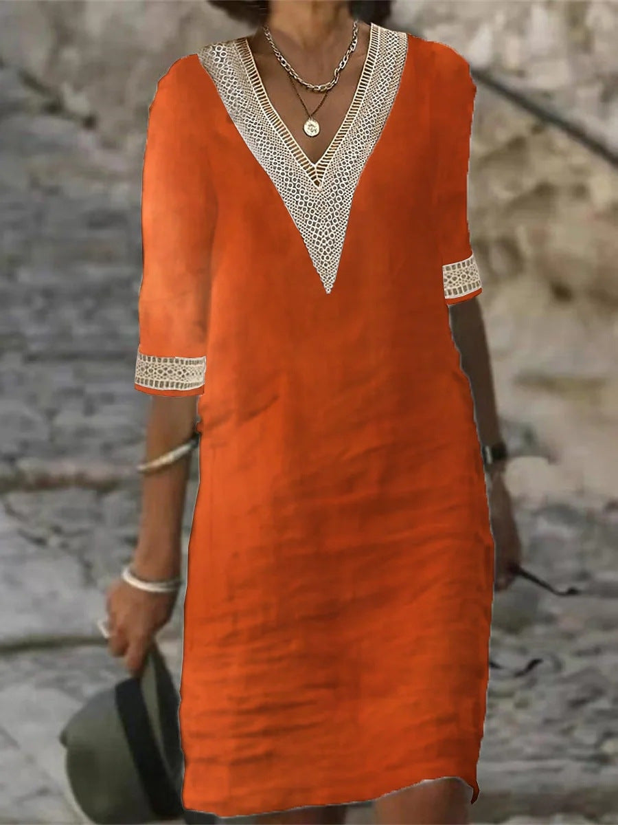 Women's Casual Loose Dress — Effortless Style for Fall & Winter