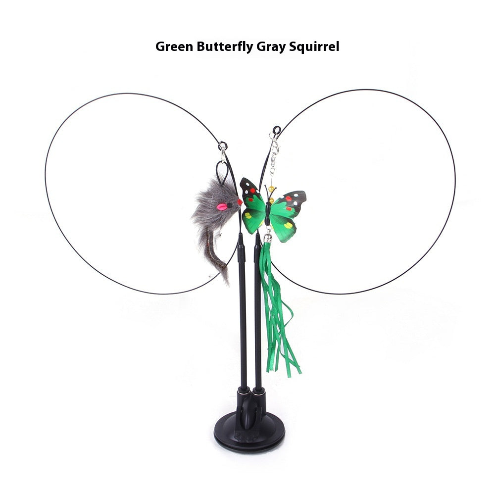 Cat Suction Cup Teaser Toy — Self-Play Fun for Indoor Cats