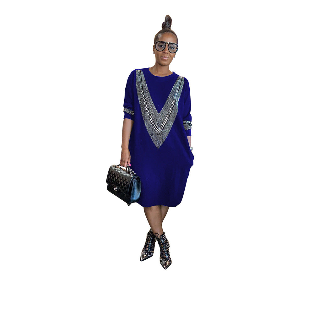 Women's Casual Loose Dress — Effortless Style for Fall & Winter