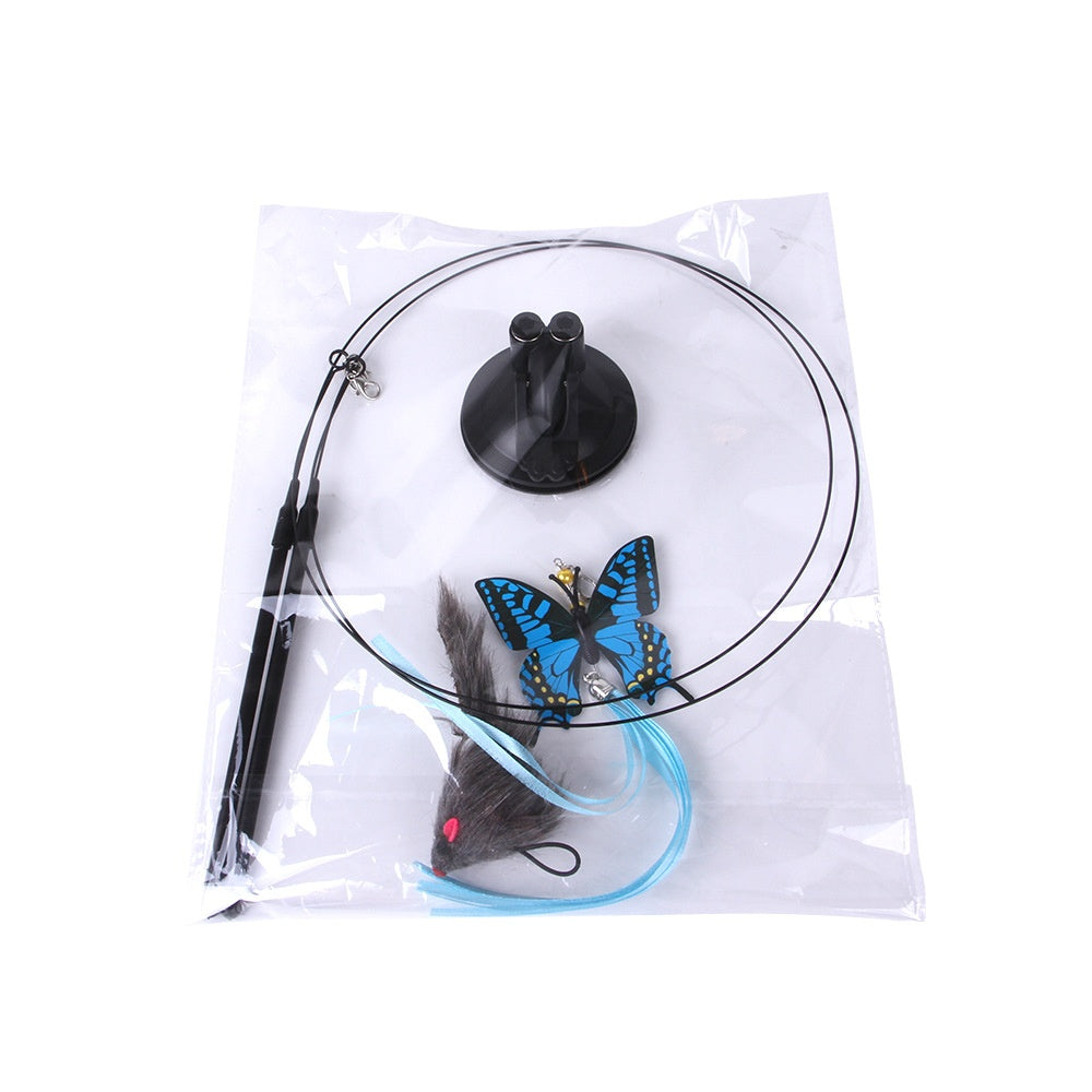 Cat Suction Cup Teaser Toy — Self-Play Fun for Indoor Cats