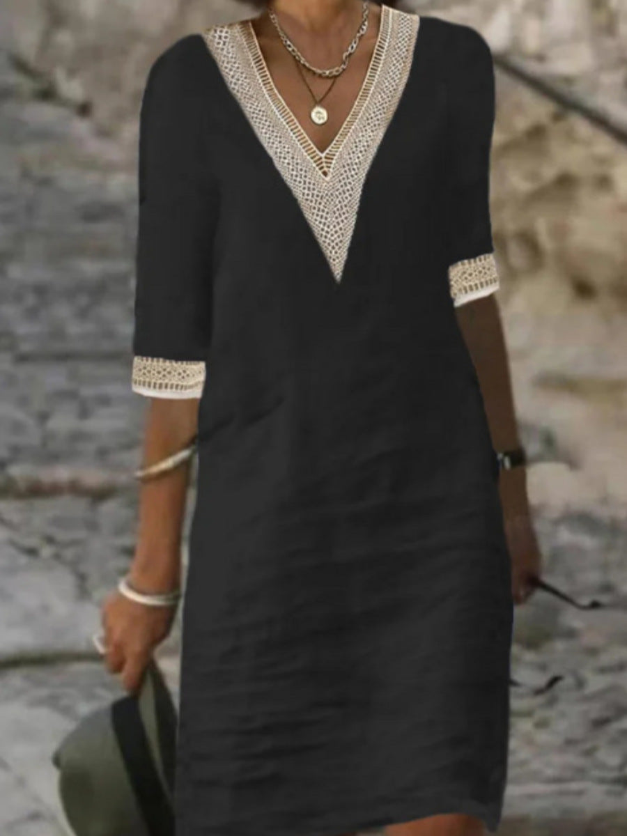 Women's Casual Loose Dress — Effortless Style for Fall & Winter
