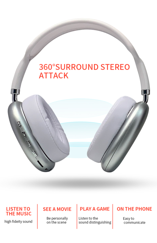 Wireless HIFI Stereo Bluetooth Headphones — Premium Sound, All Day Comfort
