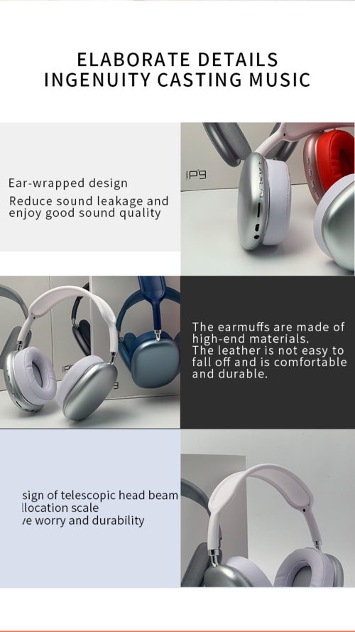 Wireless HIFI Stereo Bluetooth Headphones — Premium Sound, All Day Comfort