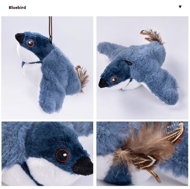 Flapping Bird Cat Toy — Interactive Motion Toy for Curious Cats