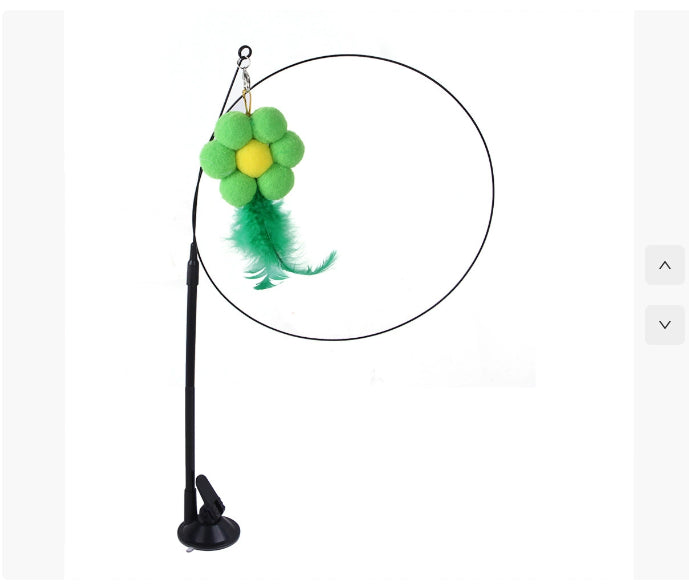 Cat Suction Cup Teaser Toy — Self-Play Fun for Indoor Cats