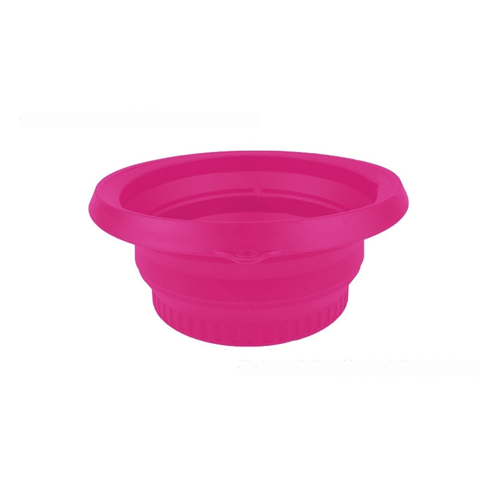 Collapsible Silicone Ice Basin — Space-Saving Ice Bath & Cooling Bowl