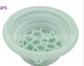 Collapsible Silicone Ice Basin — Space-Saving Ice Bath & Cooling Bowl